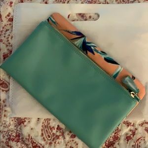 Rachel Pally fold over wristlet purse.